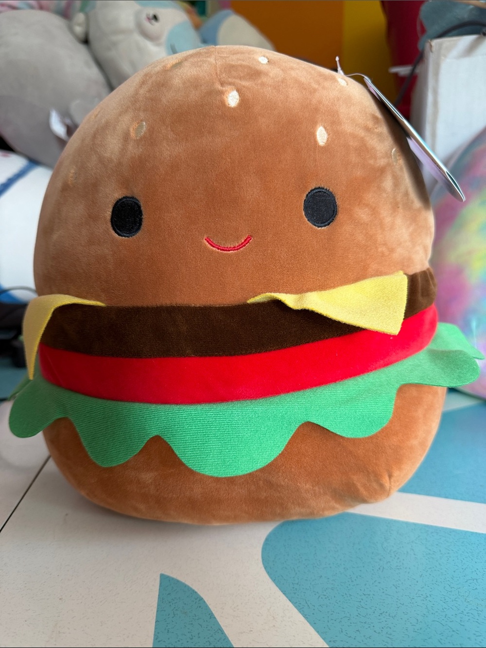 Carl the Burger 12” Squishmallow - NWT